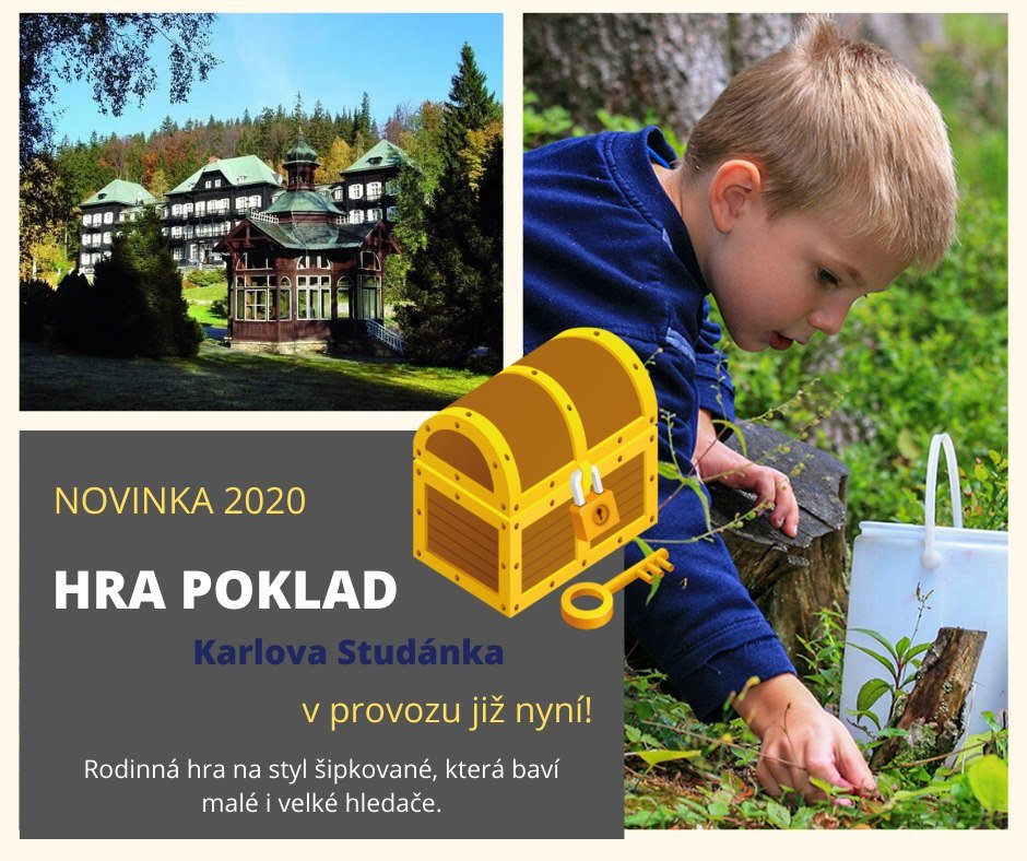 Hra hledání pokladu Karlova Studánka