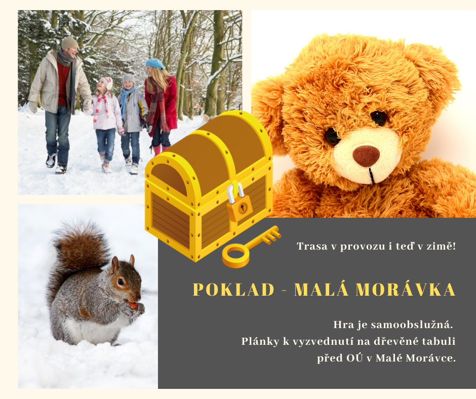 Hra hledání pokladu - Malá Morávka