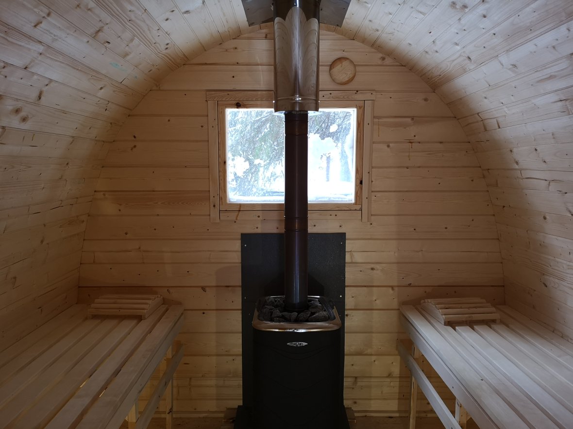 Venkovní sudové welness